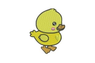 Baby Duck Cartoon: A Seasonal Embroidery Review