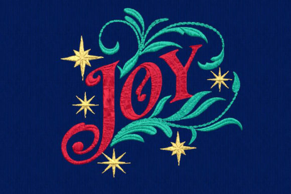 Joy - Motif ITH: A Designer’s Review for Holiday Projects