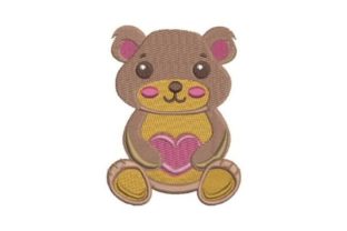 Review: A Cute Teddy Bear Holding a Heart Design