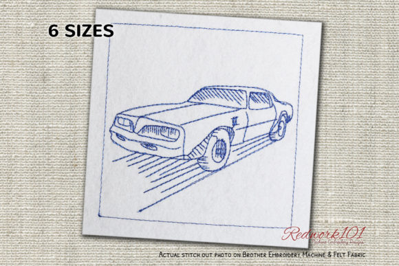 Reviewing the 1977 Pontiac Firebird Trans Am Redwork Design