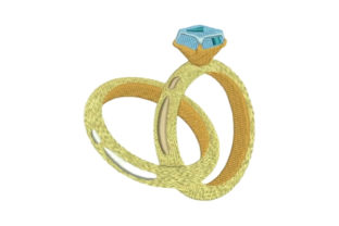 Reviewing Wedding Rings for Real Embroidery Projects