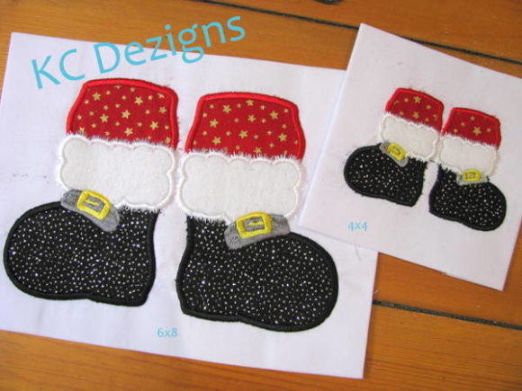 Santa Feet: A Designer’s Review for Holiday Embroidery
